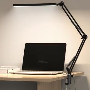 Meltrck Lámpara Escritorio LED con Clip - 1200LM, 11 Nivele…