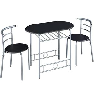 Yaheetech Juego Mesa y 2 Sillas de Comedor Cocina Conjuntos…