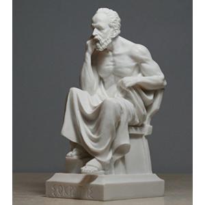 Escultura de filósofo griego Sócrates Alabaster Statue Acad…