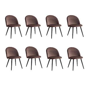 BenyLed Juego de 8 Sillas de Comedor; Sillas de Cocina con…