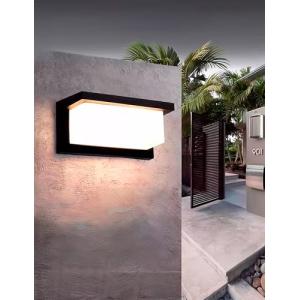 Luz Solar de pared Aplique Solar cuadrado con diseño atract…