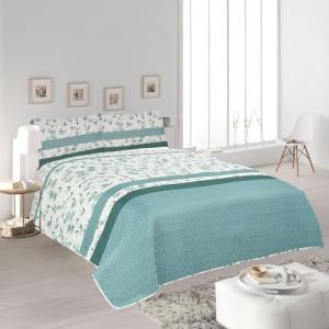 H HANSEL HOME Colcha Bouti Estampada Cama 140/150/160, 100%…