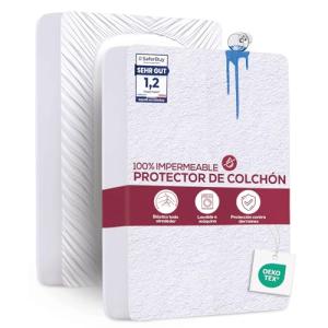 Utopia Bedding Protector Colchón 150 x 200 x 40 cm Impermea…