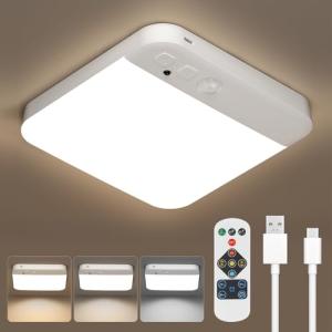 Kambo Plafon Led Techo con Sensor de Movimiento - Dimmable…