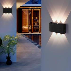 ALLOMN Lámpara de pared LED regulable para interiores, lámp…