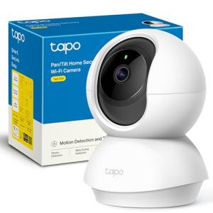 Tapo 2K(3MP) Cámara de vigilancia WiFi Interior 360° C21A,…
