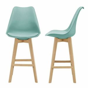 [en.casa] Juego de taburetes de Bar 105 x 48 x 58cm Set de…