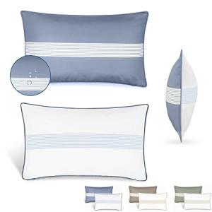 Blau Marité Pack 2 Fundas Cojín Decorativo Impermeables y A…