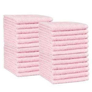 Amazon Basics faciales toalla de baño, 100 % algodón, extra…