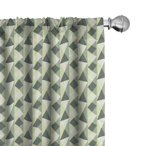 ABAKUHAUS Geométrico Juego de 2 Paños Cortinas, Triángulos…