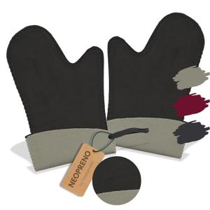 Manoplas Horno de Neopreno - Guantes Horno hasta 250°C - Gu…