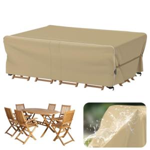Velway Funda para Muebles de Jardín Impermeable: 200x160x74…