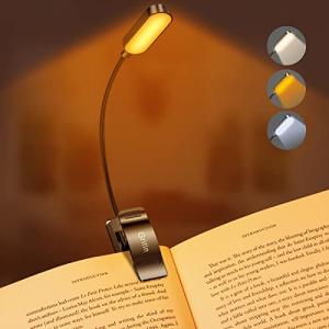 16 LED Luz de libro, Gritin Lampara Libro de Lectura con 3…