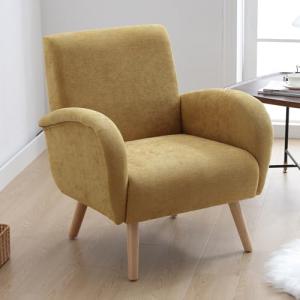 Ya-Home Silla Individual Moderno Butaca de Salón Tapizado e…