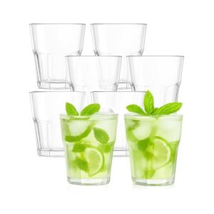 Mfqire 6pcs AcríLicos Transparentes Irrompibles, Vasos Plas…