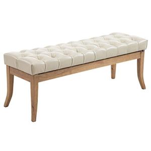 CLP Taburete Pie De Cama Ramses En Simil Cuero | Banqueta A…