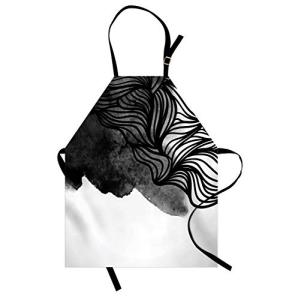 ABAKUHAUS japonés Delantal de Cocina, Estilo del Arte de la…