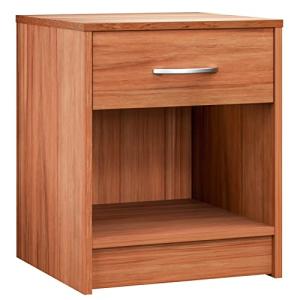 CASARIA® Mesita de Noche con Cajón 50x40x35cm para Cama Mue…