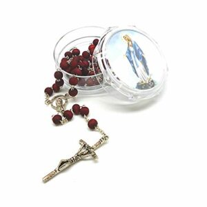 Dell'Arte - Artículos religiosos, rosario de madera perfuma…