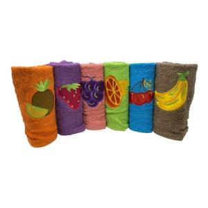 SaoTi - 6 Paños de Cocina 100% Algodón, Toallas de Rizo 50…