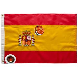 Bandera españa grande para Exterior 60x90cm ，Bordado de y r…