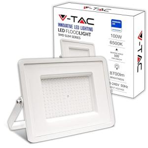 V-TAC Foco LED Exterior 100W Blanco [Altas Prestaciones] -…