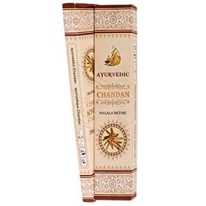 Varillas de incienso Ayurvedic Chandan pack 12 Masala Incen…