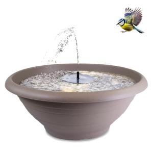 Set de Fuente Solar XL para Exterior, 50 cm, Cuenco Decorat…