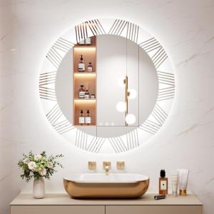 Dripex Espejo Baño con Luz LED Anti-Vaho, Retroiluminado, 3…