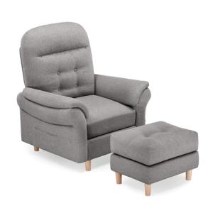COMHOMA Sillón de Relax con Respaldo Ajustable, 4 Velocidad…