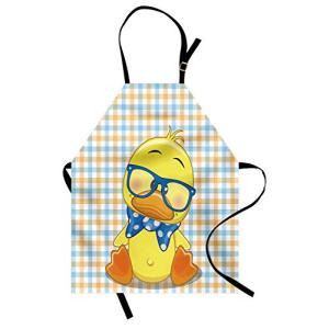 ABAKUHAUS Dibujos animados Delantal de Cocina, Hipster Boho…