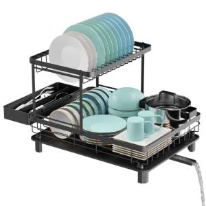E-MANIS Escurridor de Platos, Escurreplatos sobre Fregadero…