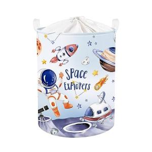 Clastyle 45L Cesta Ropa Sucia Universe Astronaut Rocket Pla…
