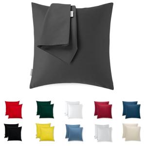 Flowen Fundas de Cojin 45x45 100% Algodón Juego de 2 Funda…