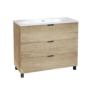 Baikal Mueble de Baño Tail. Conjunto de Baño de 3 Cajones c…