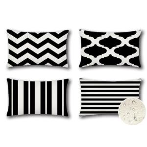Artscope Juego de 4 Impermeables Bohemia Funda de Cojines,…