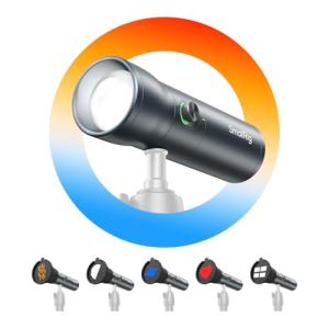 SMALLRIG Linterna de Fotografía LED RGB, Luz Ambiental Esta…