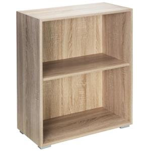 CASARIA® Estantería Vela 77x60x28cm Roble Librería 1 Estant…