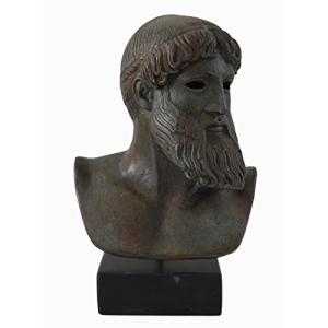 Zeus – Poseidon antiguo dios griego escultura estatua busto…