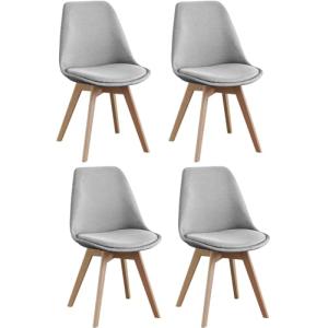 SHIITO | Modelo Otto - Pack de 4 Sillas de Comedor de Estil…