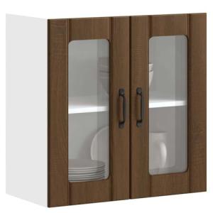 Xichuzi Armario Pared Cocina Puerta de Cristal Lucca Roble…