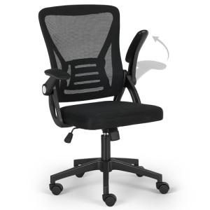 AUNEK Silla de Oficina Ergonómica con Reposabrazos Abatible…