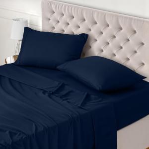 Utopia Bedding Juego de Sabanas 4 Piezas 150x200 - Poliéste…