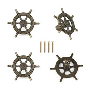 GEBAUM Tiradores de Muebles Vintage, 4 Piezas Con 4 Tornill…