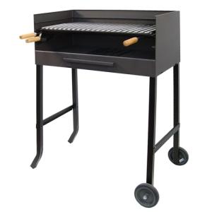 Imex El Zorro - Barbacoa con Carro | 61x40 cm | Acero Pinta…