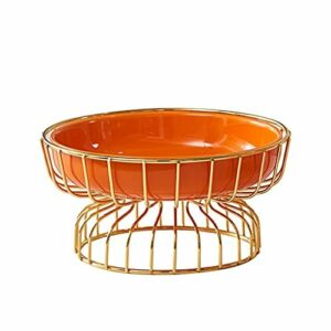 GmlDsg Frutero Fruteros Casa Naranja cerámica Fruta Bandeja…