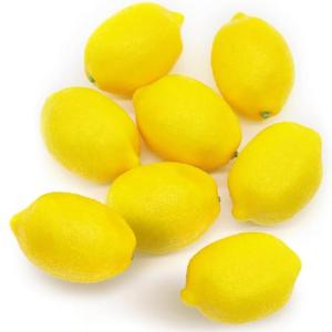 CHAOTEMAI 8 Piezas Limones Decorativos para Fiestas Frutas…
