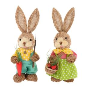Amagogo 2X estatuilla de Conejo de Primavera, Adornos de de…