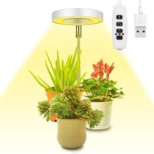 Ainiv Lámpara de Plantas, 48 LED Luz de Crecimiento de Espe…