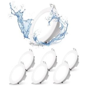 Aigostar Downlight LED Techo Empotrable 4.8W IP65 Impermeab…